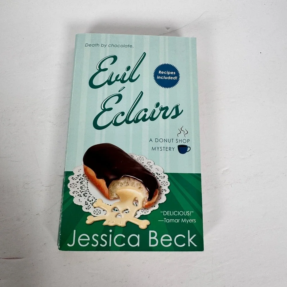 Jessica Beck Donut Shop Mystery Series Lot 4 Books Glazed Murder Fatally Frosted